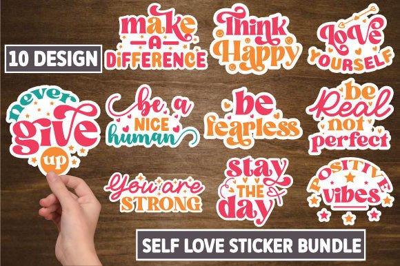 Download Self Love Sticker Bundle - Self love sticker Collection