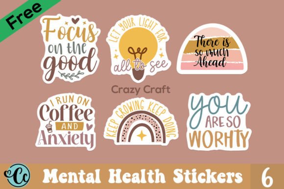 Download Free Mental Health Stickers Designs - Mental health stickers Collection