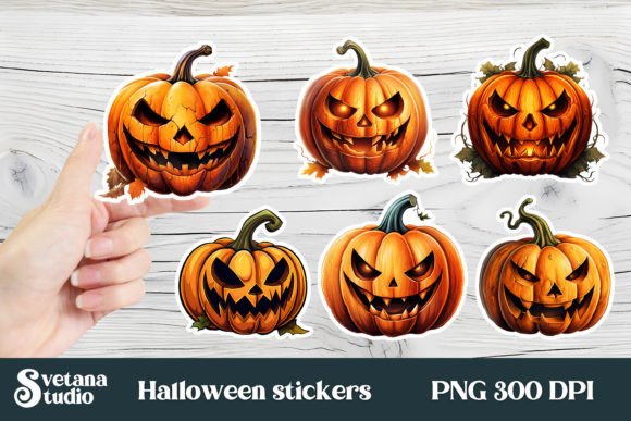 Download Halloween Pumpkin Stickers Printable - Pumpkin stickers Collection